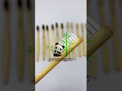 Brosses à dents jetables en bambou : écologiques et prêtes à voyager !