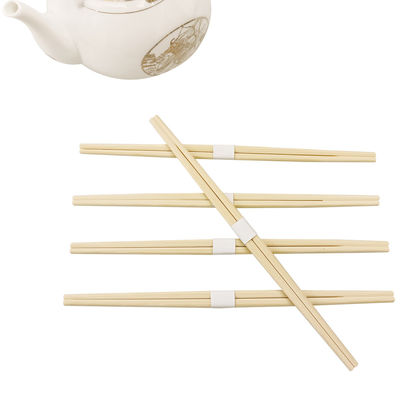 Des baguettes de bambou jetables en stock des baguettes de sushi des baguettes japonaises de protection de l'environnement naturel peuvent être personnalisées