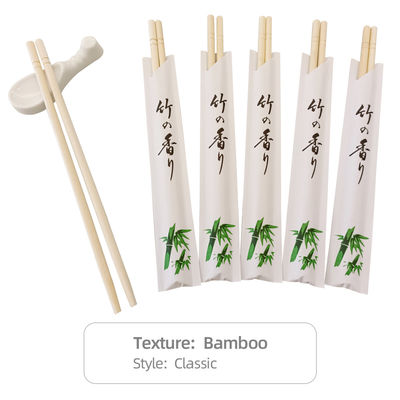 Bâtons à manger en bambou naturel pour le ménage Biodégradable et compostable