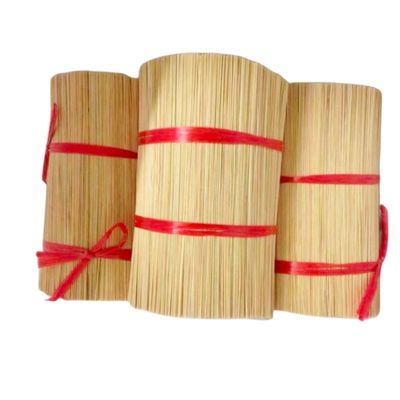 Bambous biodégradables, bâtonnets d'encens non toxiques, agarbatti, bâtonnets de bambou