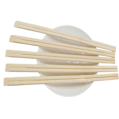 Bâtons à manger jetables gravés avec logo personnalisé Bâtons à manger en bambou Tensoge écologique avec manches en papier