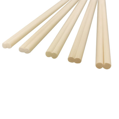 Des baguettes de bambou jetables personnalisées des baguettes de bambou rondes biodégradables
