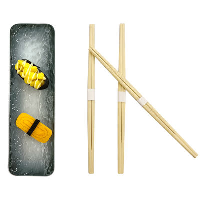Des baguettes jetables de design moderne Sushi Rikyu écologiques avec logo personnel et emballage de conception inclus