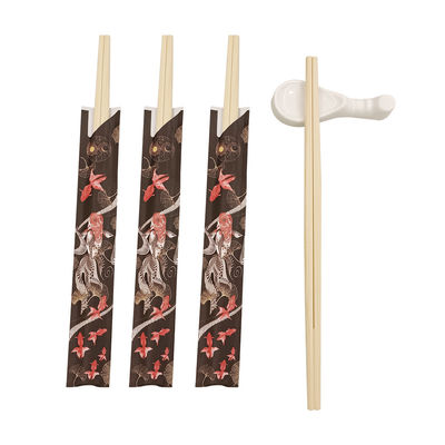 Des baguettes de bambou jetables en stock des baguettes de sushi des baguettes japonaises de protection de l'environnement naturel peuvent être personnalisées