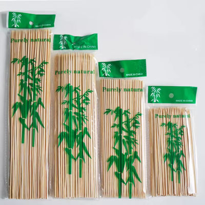 Spécimens de bambou jetables personnalisés Compostable Utilisation polyvalente Résistance à la chaleur