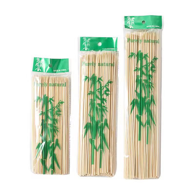 Spécimens de bambou jetables personnalisés Compostable Utilisation polyvalente Résistance à la chaleur