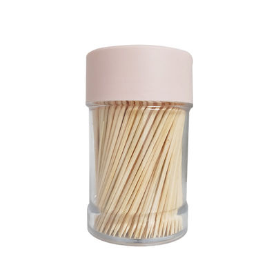 Des cure-dents en bambou mince personnalisables Des cure-dents écologiques jetables