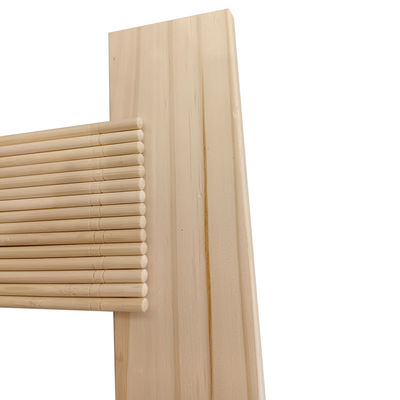 Des baguettes en bambou rondes de haute précision faciles à utiliser des baguettes en bambou jetables
