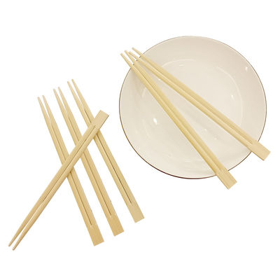 Fête de mariage baguettes à usage unique en bambou individuellement emballées Sushi baguettes