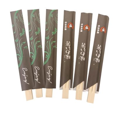 Personnalisation des baguettes individuellement emballées pour les restaurants et les plats à emporter