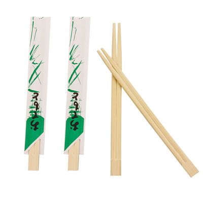 Des baguettes de bambou jetables sur mesure Salle à manger Baguettes de bambou de haute qualité