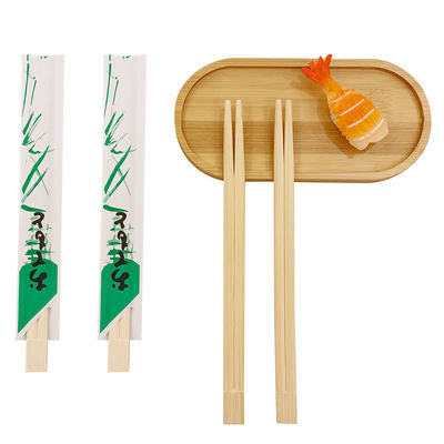 Des baguettes de bambou jetables personnalisables Fête de mariage Baguettes de bambou naturelles