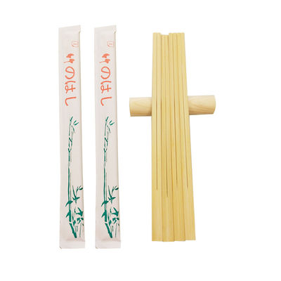 Des baguettes de bambou jetables personnalisées des baguettes de bambou rondes biodégradables