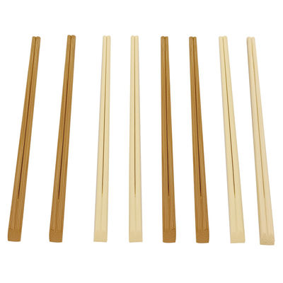 Des baguettes 100% naturelles en bambou carbonifiées des baguettes en bambou biodégradables