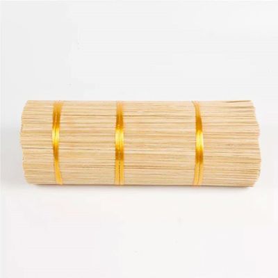Fabrication et exportation de bâtons de bambou pour l'encens en 8" 9" 10" 12" tailles