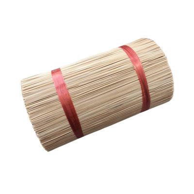 Des bâtons de bambou pour la production indienne d'agarbatti écologiques et durables