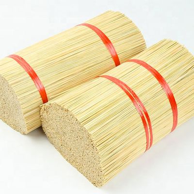 Des bâtons d'encens en bambou durable Des bâtons en bambou naturel pour la fabrication d'agarbatti