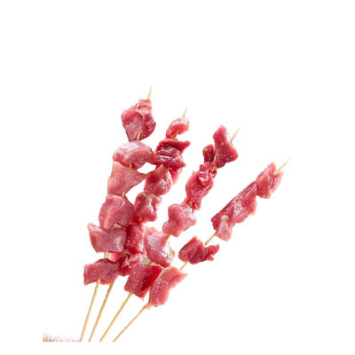 Non Stick BBQ Bamboo Sticks non recouvert Bamboo Grilling Skewers Hygiénique et pratique