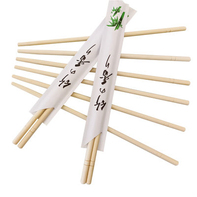 Mao Bambou Carbonisés Bâtons à manger jetables personnalisés Grade AB Surface polonaise
