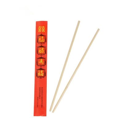 Personnalisation des baguettes rondes de bambou pour les ménages Restaurant hôtel