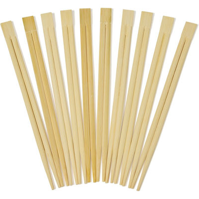 Fabrication de baguettes naturelles et dégradables Baguettes jetables en bambou pour une cuisine saine
