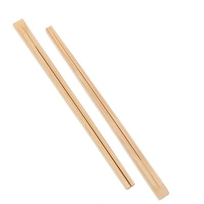 Bâtons à manger jetables personnalisés carbonisés emballage indépendant dégradable