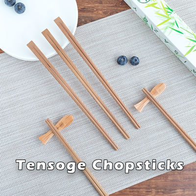 Baguettes chinoises en bambou Tensoge carbonisé pour un design moderne, pour la maison/restaurant/hôtel, pour la maison/restaurant/hôtel
