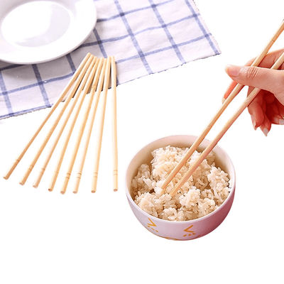 Bâtons à manger en bambou jetables 100% naturels, ronds, écologiques et biodégradables