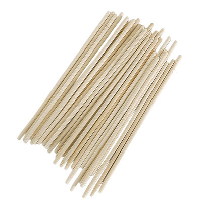 Bâtons à manger en bambou jetables 100% naturels, ronds, écologiques et biodégradables