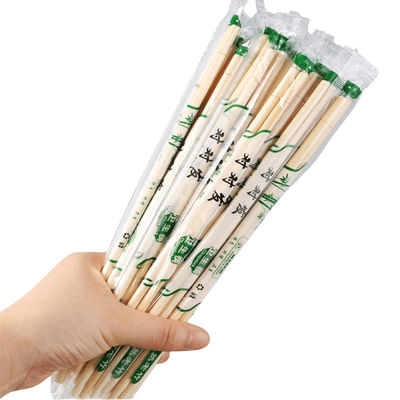 Emballage OPP Bamboo rond Bande à manger jetable Logo et emballage personnalisés des fabricants Pratique pour le ménage / le restaurant / l'hôtel