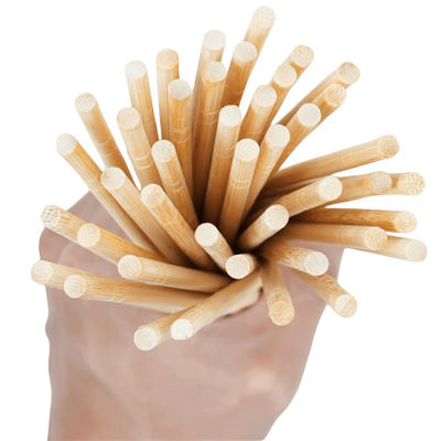 Bâtons à manger portables enveloppés individuellement Surface lisse Bâtons à manger en bambou personnalisés