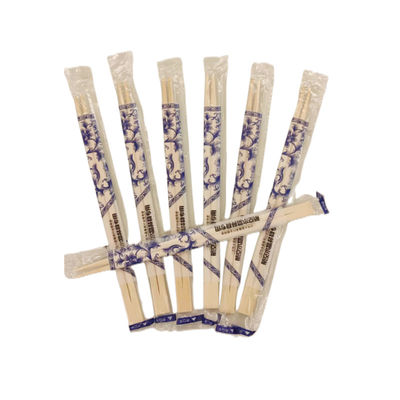 Protection de l'environnement Bambous à usage unique Baguettes légères Baguettes enveloppées individuellement