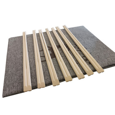 Tensoge personnalisé avec des baguettes enveloppées individuellement, en papier complet, biodégradables, jetables en bambou, pour le style moderne.