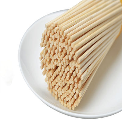 Non Stick BBQ Bamboo Sticks non recouvert Bamboo Grilling Skewers Hygiénique et pratique