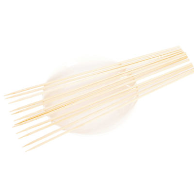 Des brochettes légères et longues en bambou Portables Brochettes de barbecue en bambou personnalisables