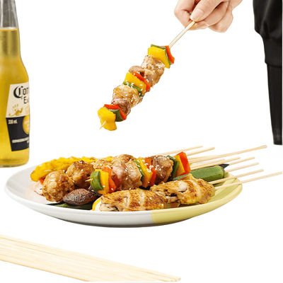 Bâtons de barbecue jetables à l'usage unique durables et légers Longueur 12 cm