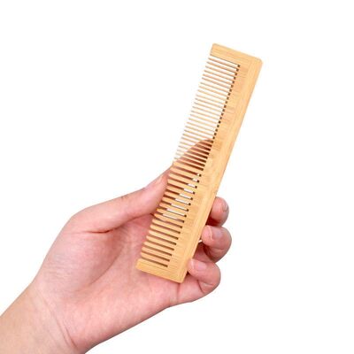 Hot Sale Promotions Custom Bamboo Hair Comb Made Natural Bamboo Hair Comb for Hotel and Travel