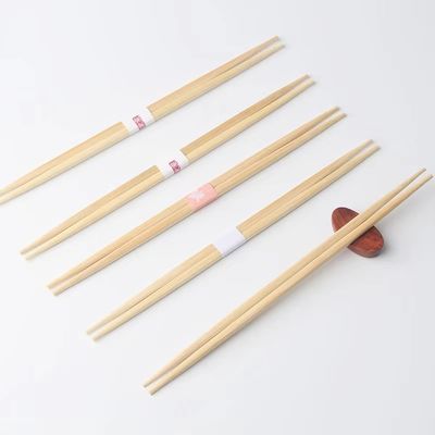 Baguettes jetables en bambou de style japonais traditionnel de qualité supérieure 100 % naturel et baguettes japonaises à double pointe pour sushis au design moderne