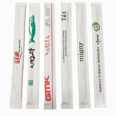 Baguettes jumelles en bambou Moso naturel poli - Baguettes personnalisées résistantes aux insectes pour restaurants et foyers